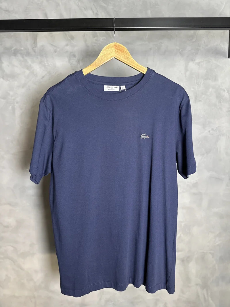 CAMISETA LACOSTE BASICA CROCODILO EMBORRACHADO
